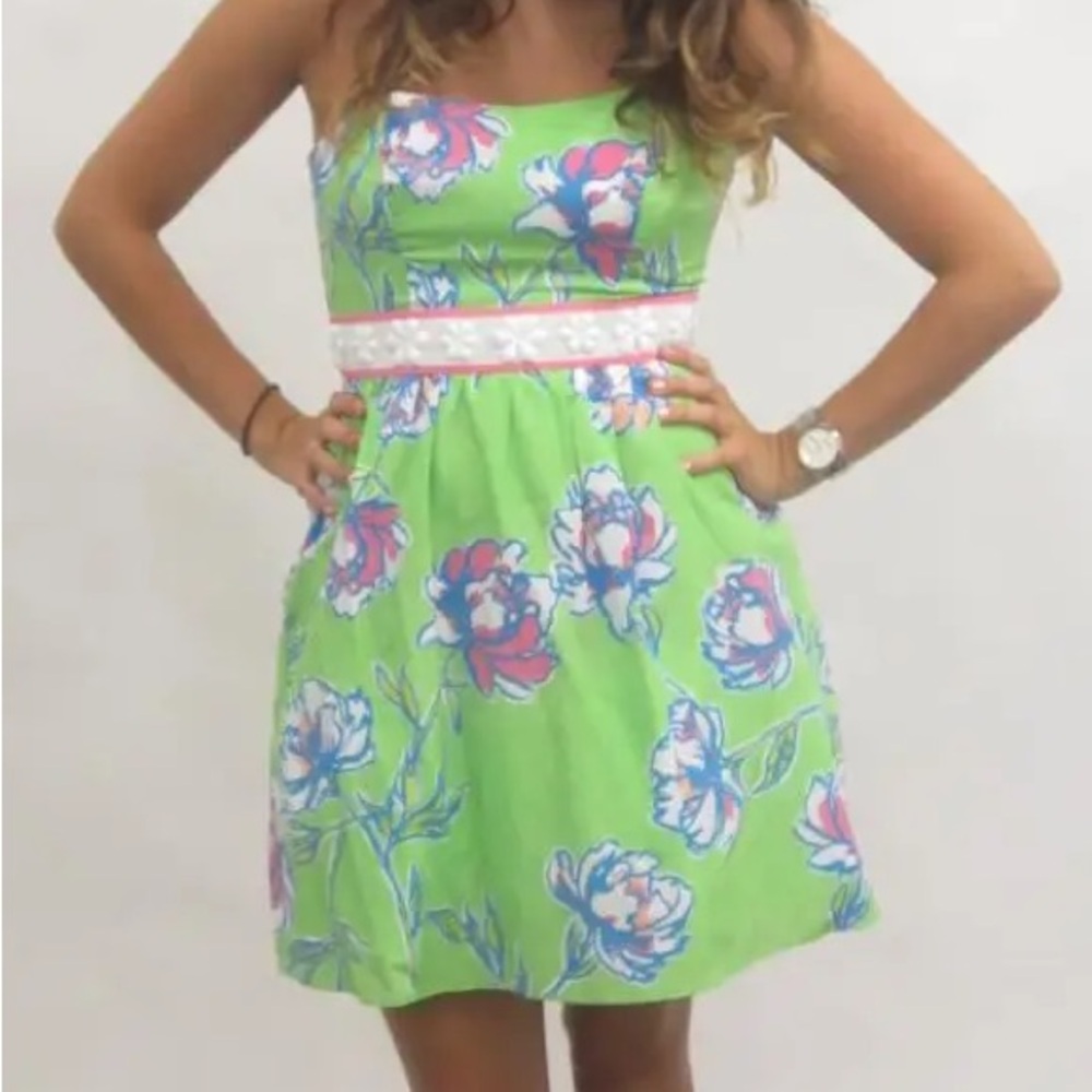 NWT Vintage Lilly Pulitzer Strapless Dress